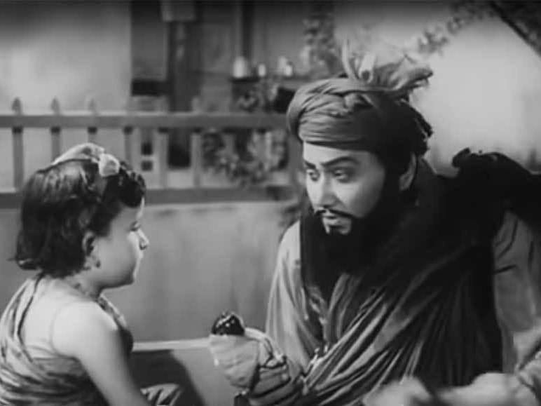 A still from the 1961 Hindi film <em>Kabuliwala</em>,<em> </em>directed by Hemen Gupta.