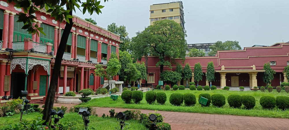 Exterior of the Tagore museum in Kolkata, India. The museum is housed in Rabindranath Tagore's ancestral home, where he wrote many of his most famous works. He was awarded the Nobel Prize in literature in 1913 — becoming the first nonwhite person to win that prize.