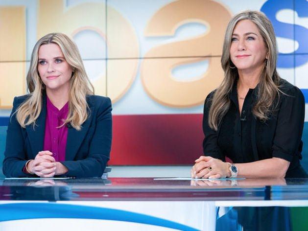 Reese Witherspoon and Jennifer Aniston star as co-anchors on Apple TV 's 'The Morning Show.'