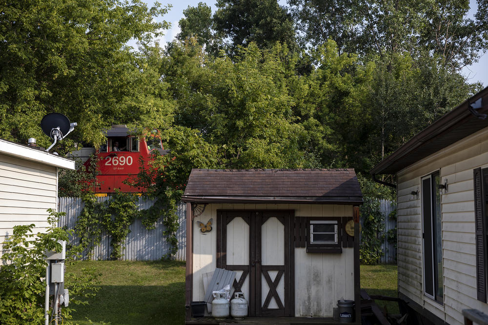 Mary Hunt has lived in her Swartz Creek, Mich., home for decades. The bookcases are full of family pictures, her parents' dishes and keepsakes.