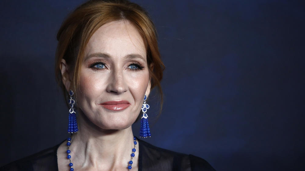 J.K. Rowling attends the U.K. premiere of 