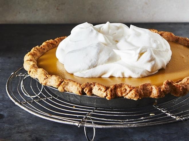 Samantha Seneviratne says her maple cream pie is very, very forgiving.