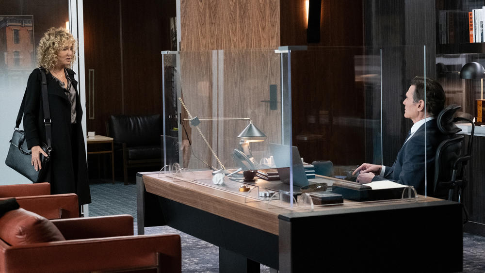 I don't necessarily feel attached to the story of Paola (Valeria Golino) and Cory (Billy Crudup), but I very much appreciated the jokes about Cory's plastic partitions.