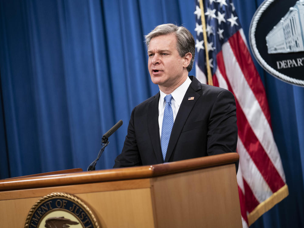 The covert effort to disrupt the 2020 election was publicly unmasked in October of last year when FBI Director Chris Wray and others held a news conference to say the authorities were aware of the Iranian actions. Now, two Iranians have been charged.