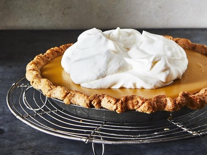 Samantha Seneviratne says her maple cream pie is very, very forgiving.