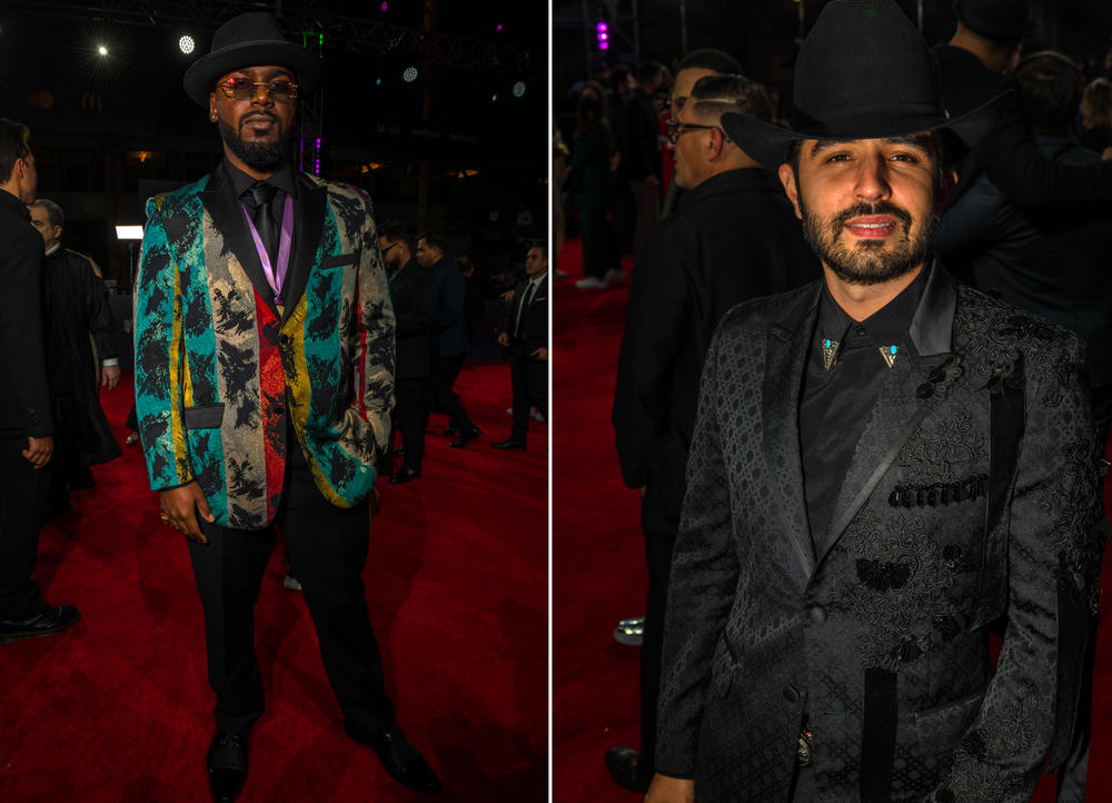Left: Mr. Naisgai and right: Joss Favela