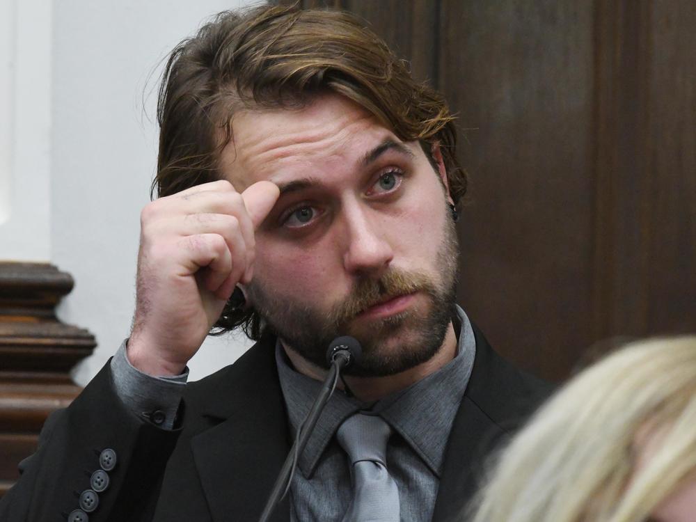 Gaige Grosskreutz was shot and injured by Kyle Rittenhouse. He testified on Nov. 8.