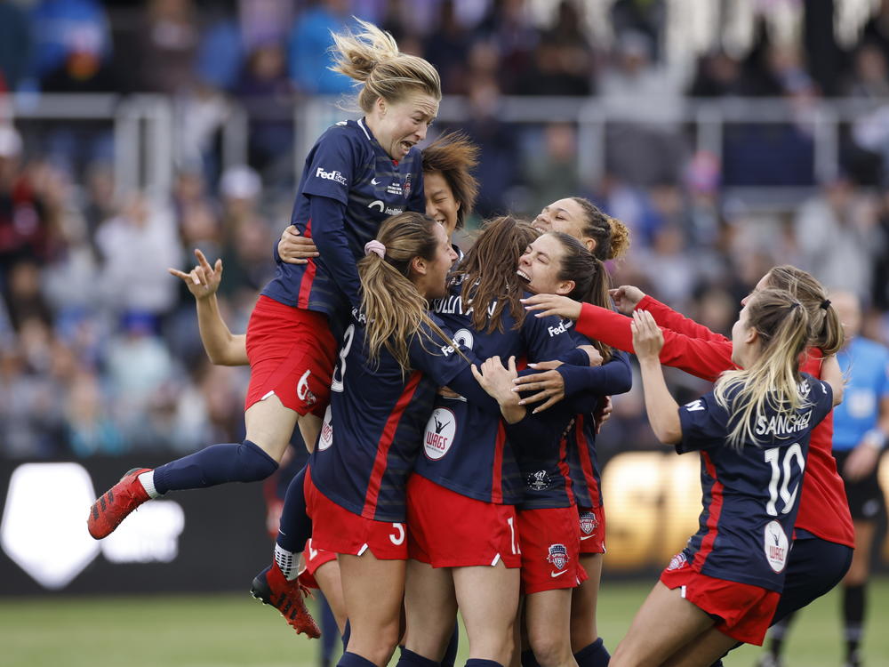 The Washington defeated Chicago 2-1 in the NWSL Championship on Saturday in Louisville, Ky. The win marked the first championship title for the team.