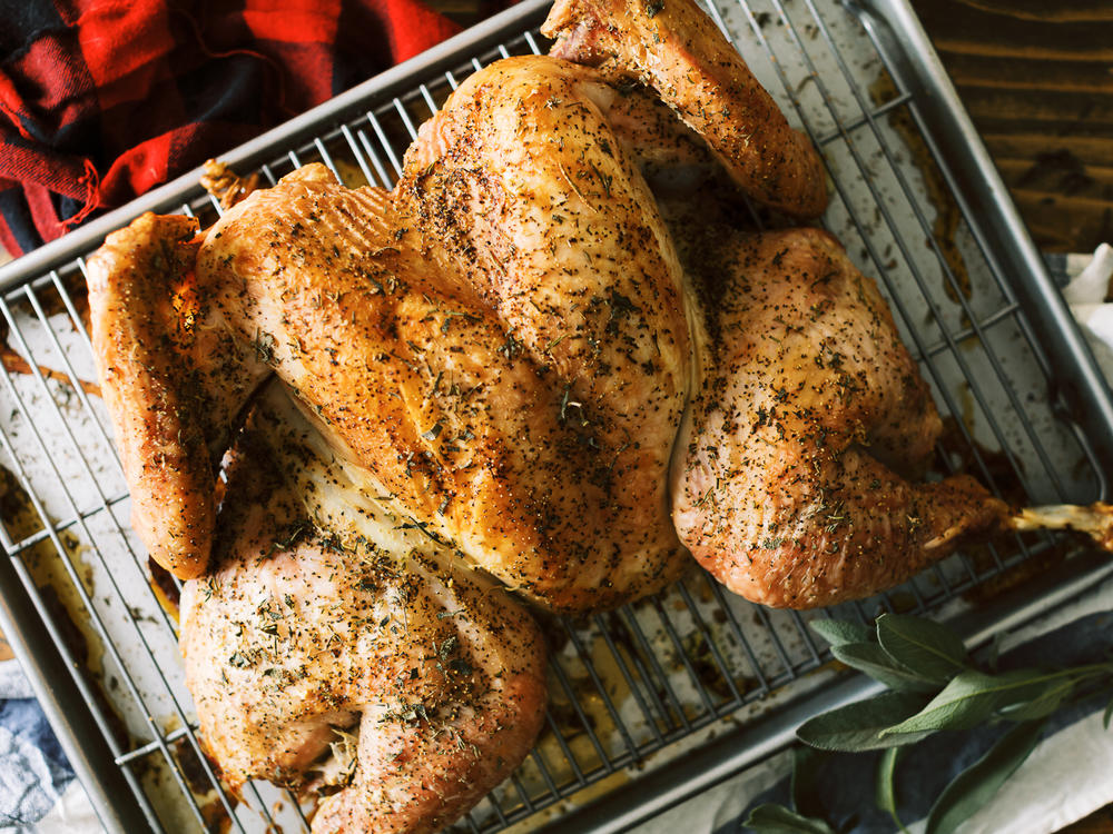 To get properly cooked dark meat without sacrificing a tender breast, some cooks choose to spatchcock their turkey before they roast it.