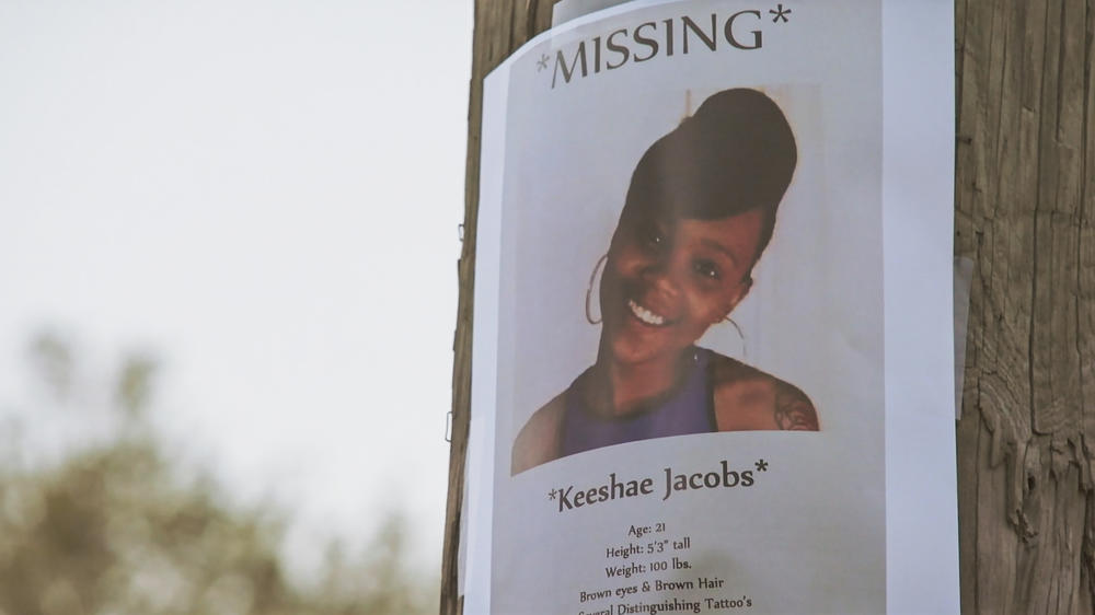 Missing poster for Keeshae Jacobs.