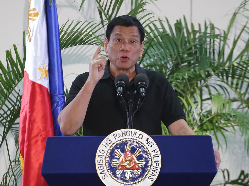 Philippines President Rodrigo Duterte.
