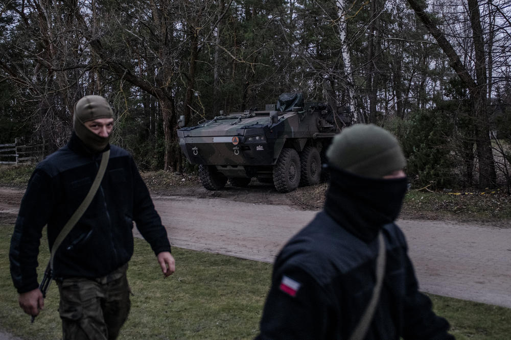 In November, at least three military camps were installed in Dubicze Cerkiewne, a small village near the restricted state of emergency zone.