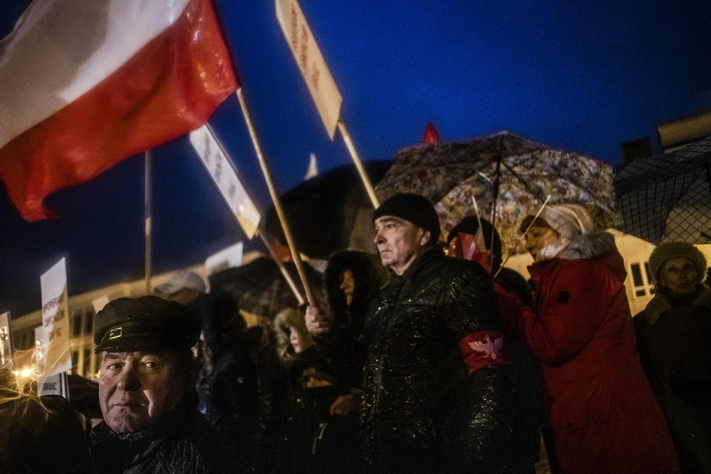 A nationalist march was organized in Bialystok to thank Polish security forces for protecting the borders.