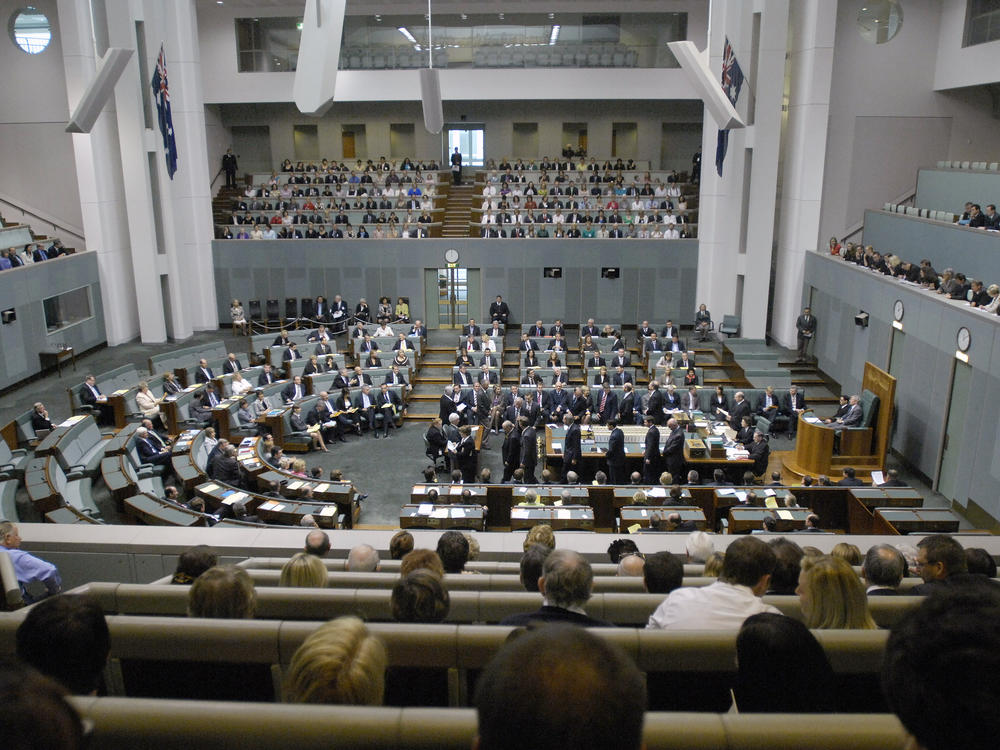 Members of the Australian Parliament are sworn in on the first day of Federal Government in Canberra in 2008. An Australian government-commissioned report released on Tuesday, Nov. 30, revealed the alarming extent of sexual harassment among those working for some of its highest legislative and elected offices.