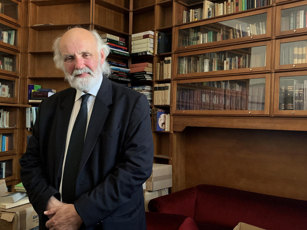 Pastor Gabor Ivanyi of the Hungarian Evangelical Fellowship, a modest Methodist church on the outskirts of Budapest, worries about a growing left-right divide in Hungarian society.