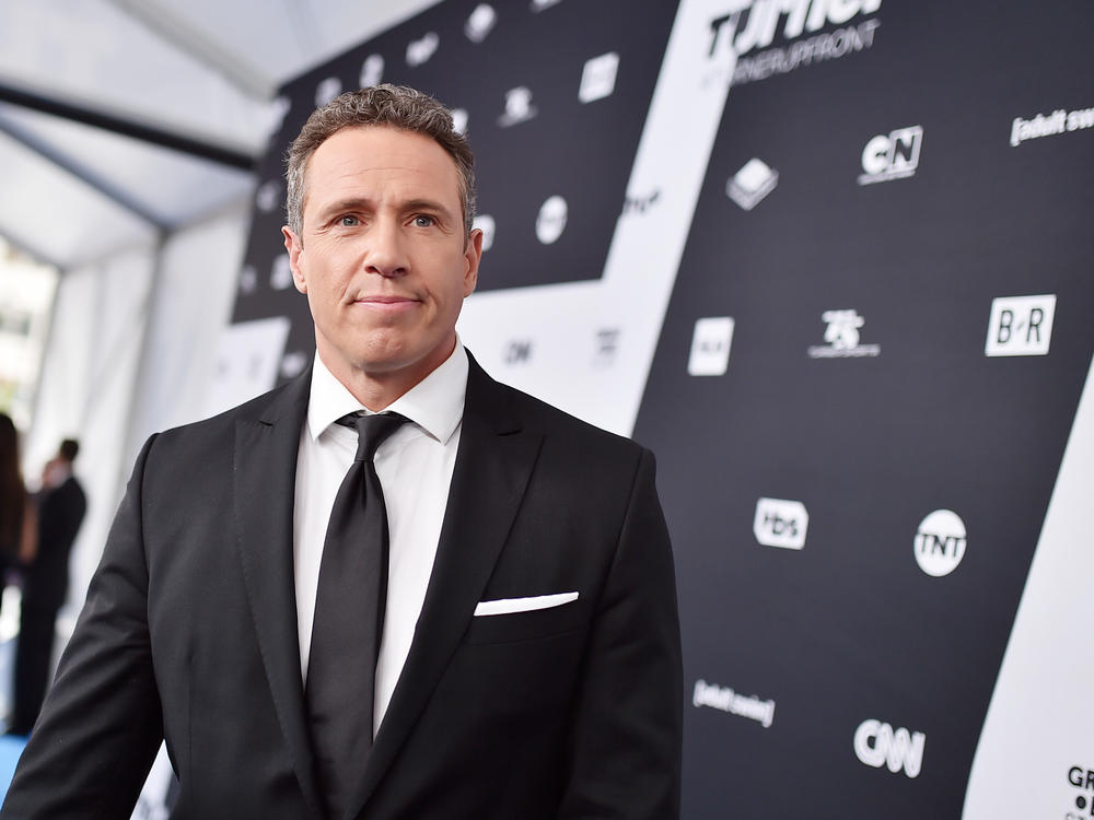Chris Cuomo attends the Turner Upfront 2018 arrivals on the red carpet at The Theater at Madison Square Garden on May 16, 2018 in New York City.