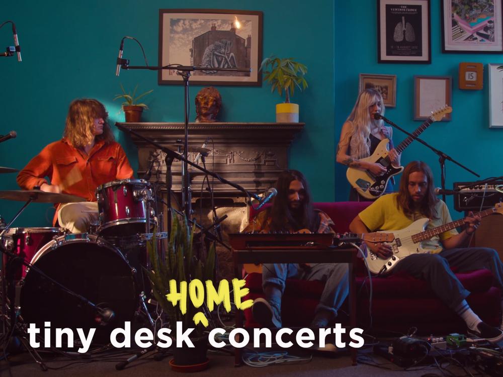 Wet Leg performs a Tiny Desk (home) concert.