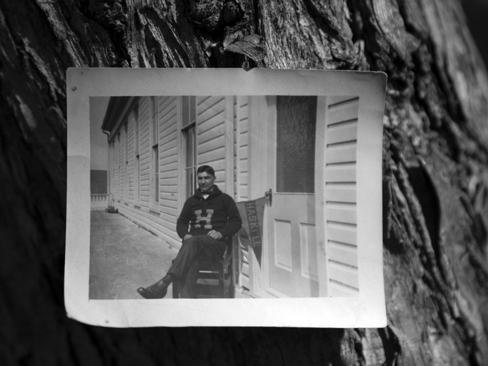 McGillis was born in present-day Minnesota and spent his early years immersed in ancestral Anishnaabe customs and language. He attended a boarding school like many other Native American children due to the federal push for assimilation. While at the Haskell Institute, he wrote for the newspaper, played football, and created life-long friendships with other scholars and athletes such as Jim Thorpe.