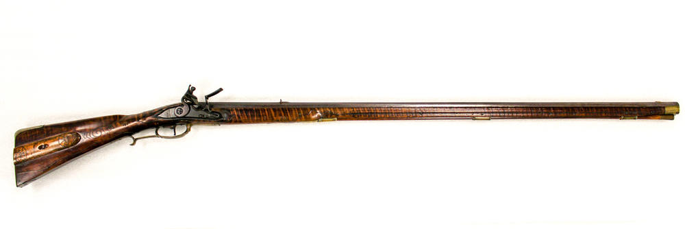 The 1775 Revolutionary-era rifle that was made by Pennsylvania master gunmaker John Christian Oerter.