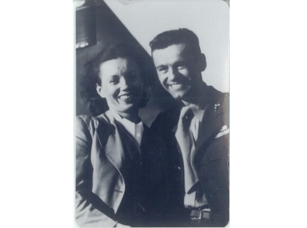 Bud and Ellene, 1946.