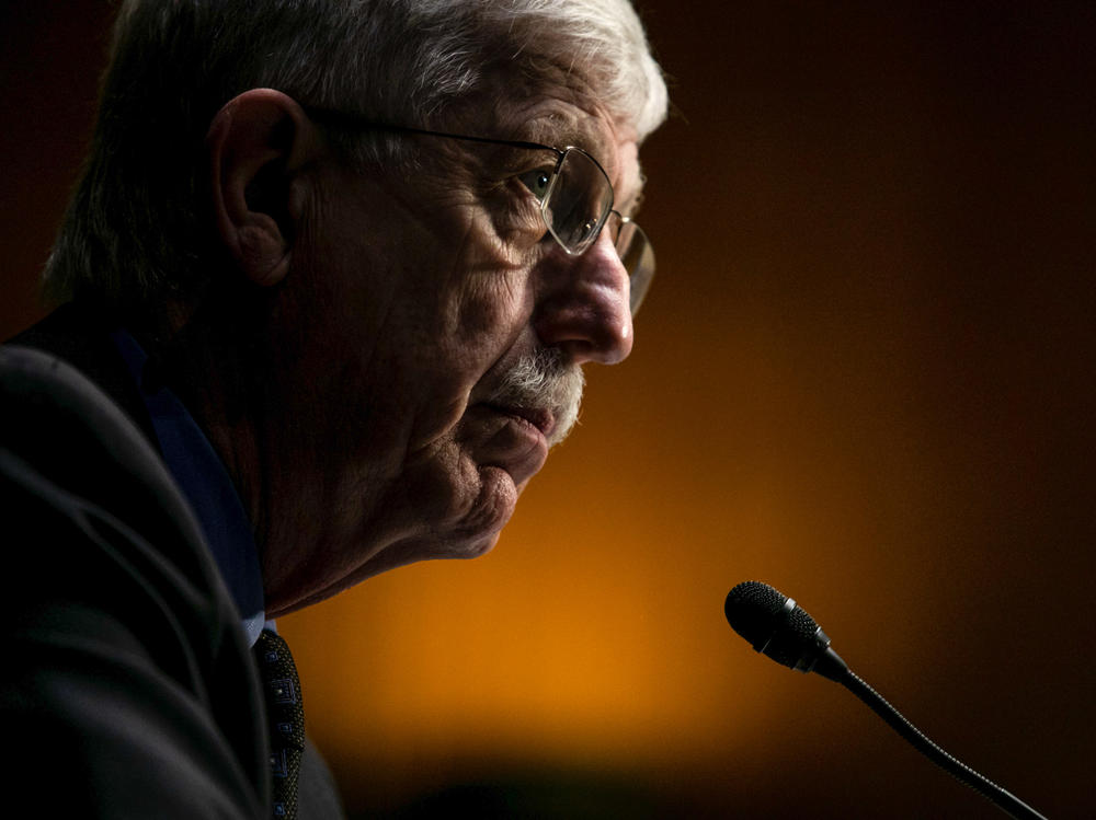 National Institutes of Health Director Francis Collins served for 12 years under three presidents and presided over an expansion of the agency's budget and efforts to develop new cures to diseases.