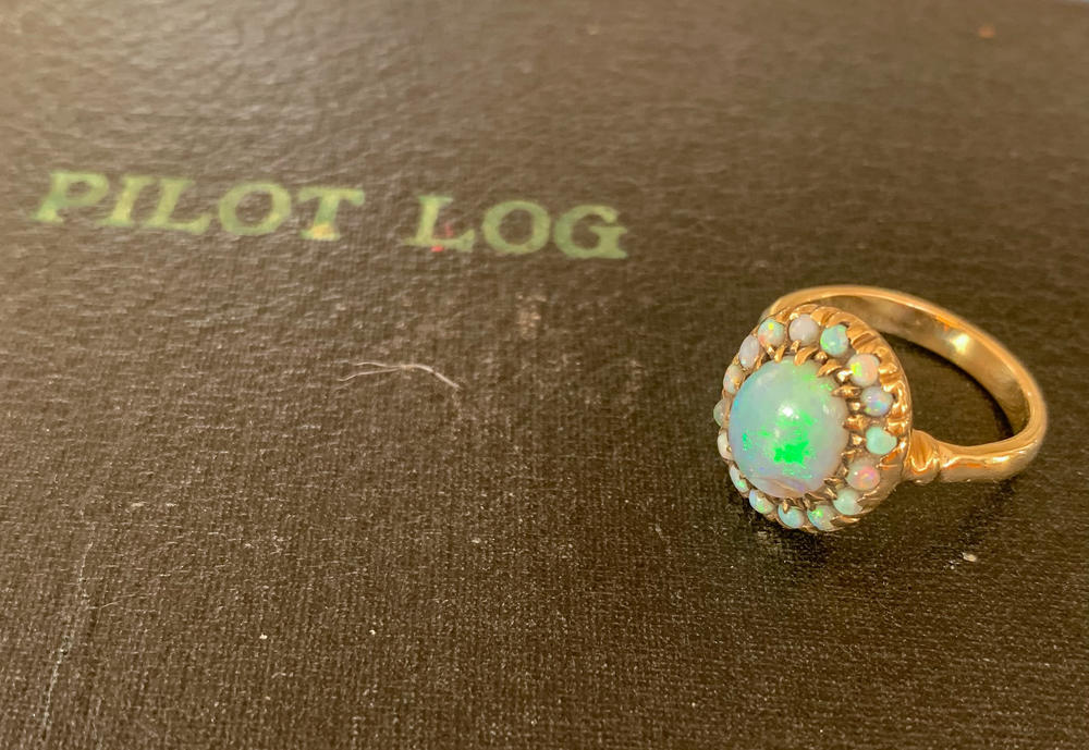 The opal ring that Bud bought for Ellene.