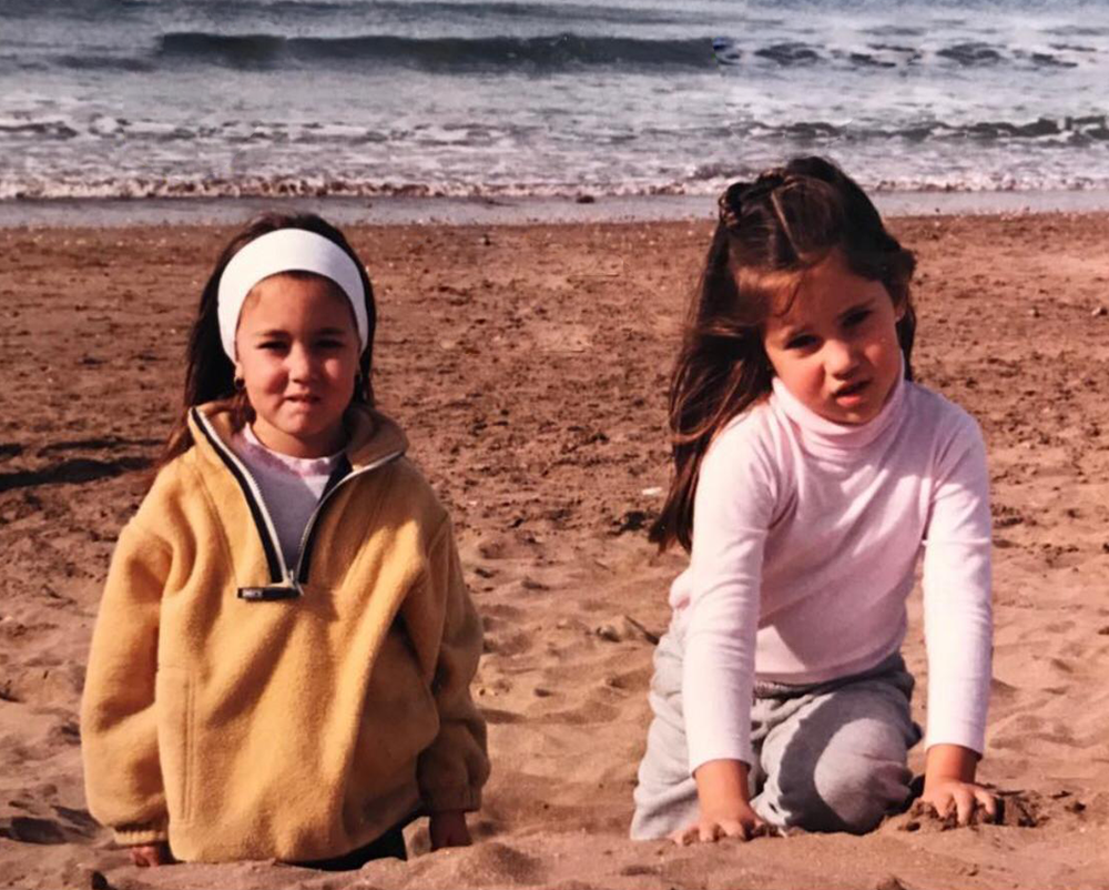 The best friends Carolina Fatta (left) and Agustina Cecilia Buratti are also cousins<em></em>