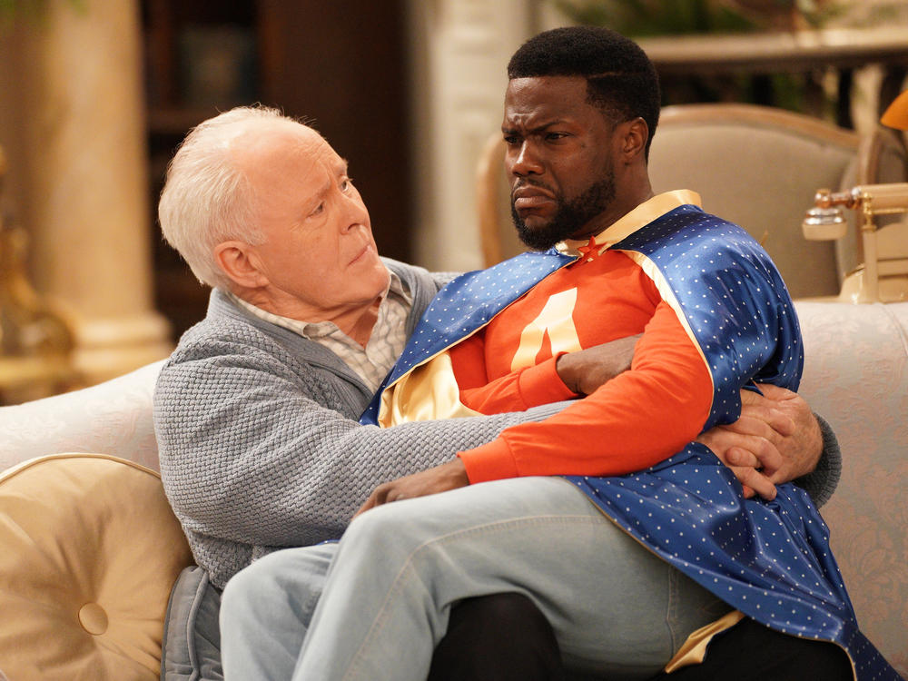 John Lithgow and Kevin Hart appear as Mr. Drummond and Arnold in ABC's 'Live in Front of a Studio Audience: The Facts of Life and Diff'rent Strokes.'