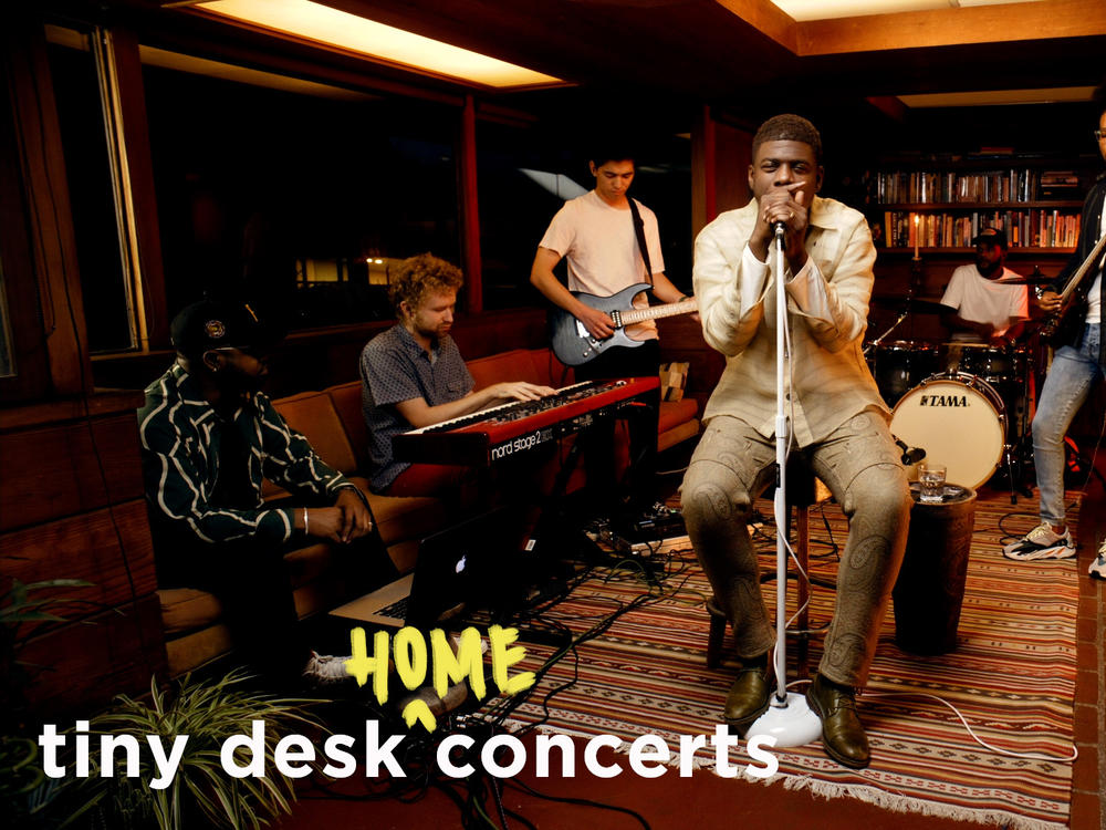 Mick Jenkins performs a Tiny Desk (home) concert.