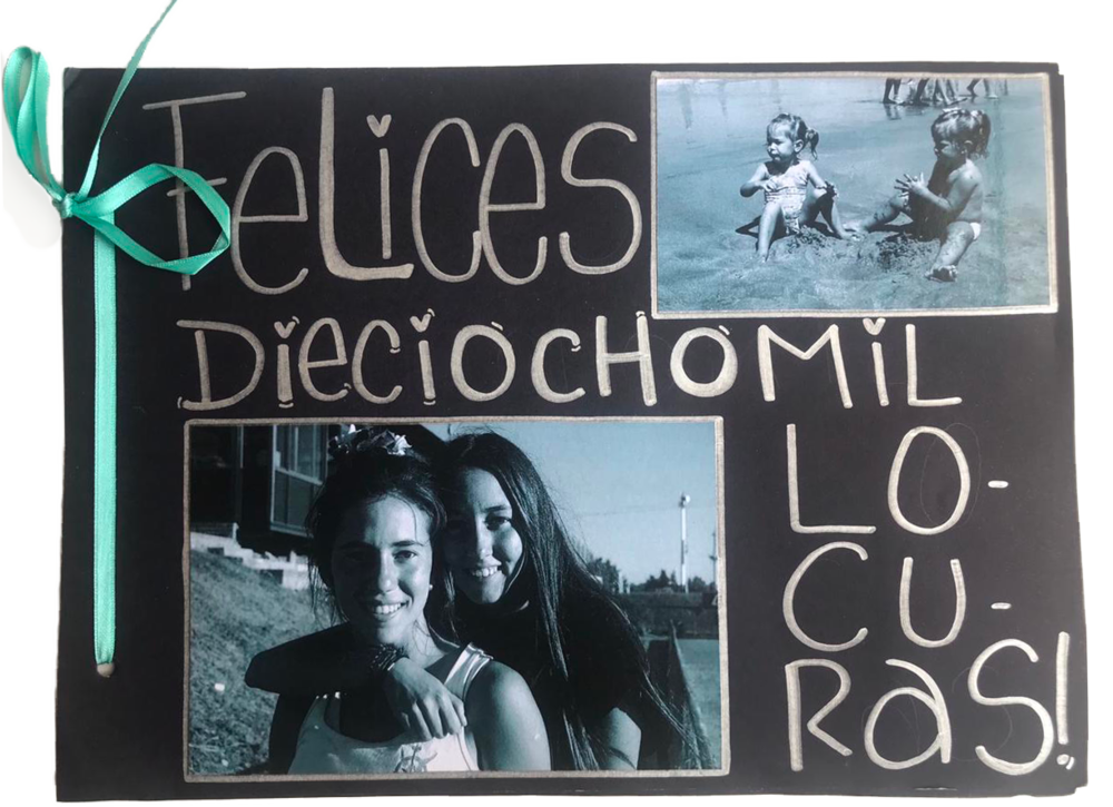 Carolina Fatta and Agustina Buratti made an album to celebrate their friendship.