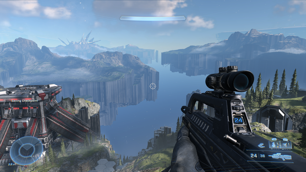 Seeing the beautiful landscapes Zeta Halo has to offer.