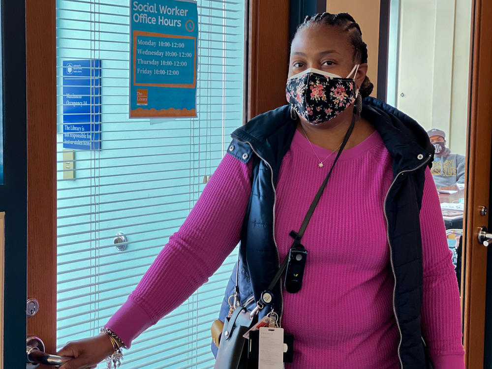 The Indianapolis Public Library hired Yanna McGraw as its first full-time social worker in July. Her job is to help library patrons navigate challenges beyond the scope of what librarians are trained to handle.