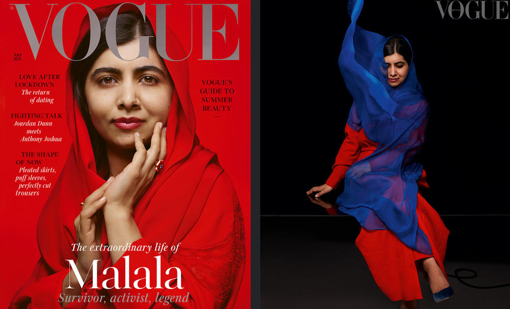 Malala Yousafzai was the subject of the cover story in the new issue of <em>British Vogue</em>. A comment she made about marriage prompted social media outrage in Pakistan.