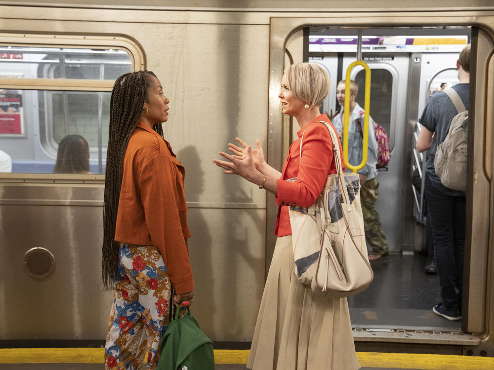 Karen Pittman and Cynthia Nixon star in HBO's new series <em>And Just Like That, </em>a follow up to the hit<em></em> series <em>Sex and the City </em>that ran from 1998 to 2004. <em></em>