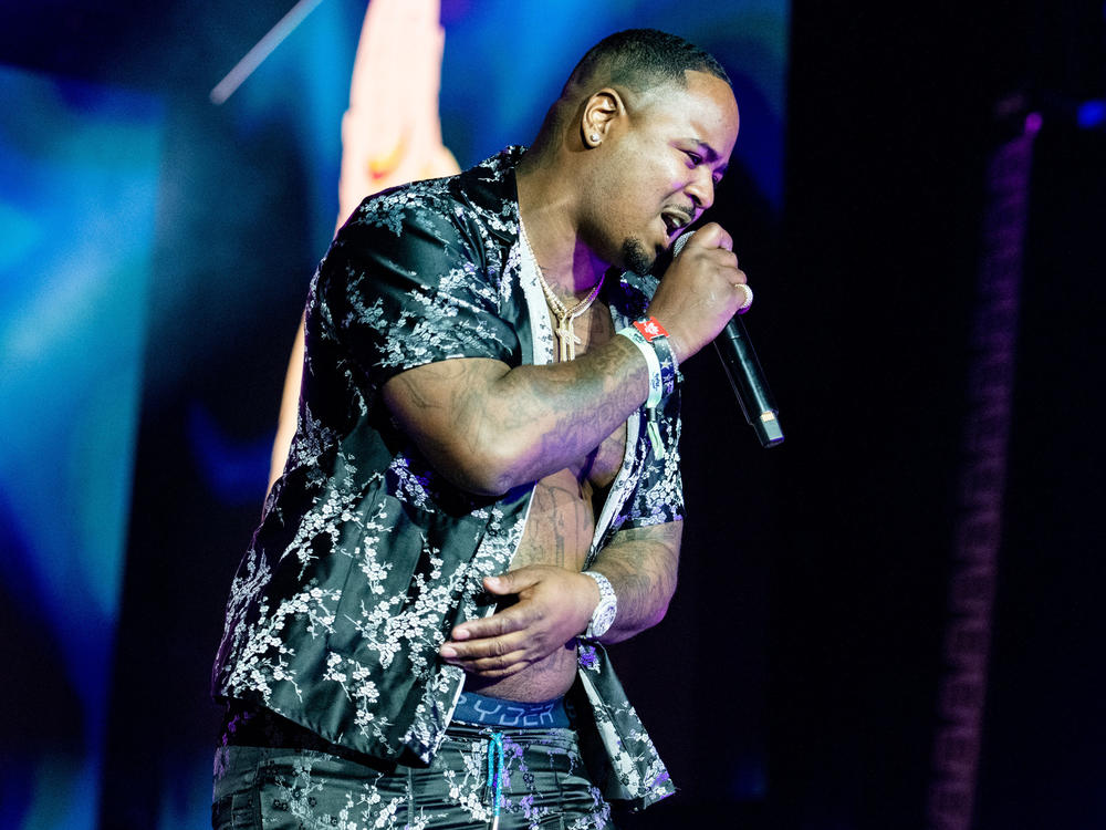 Drakeo the Ruler performs during Rolling Loud on Dec. 12, 2021 in San Bernardino, Calif.