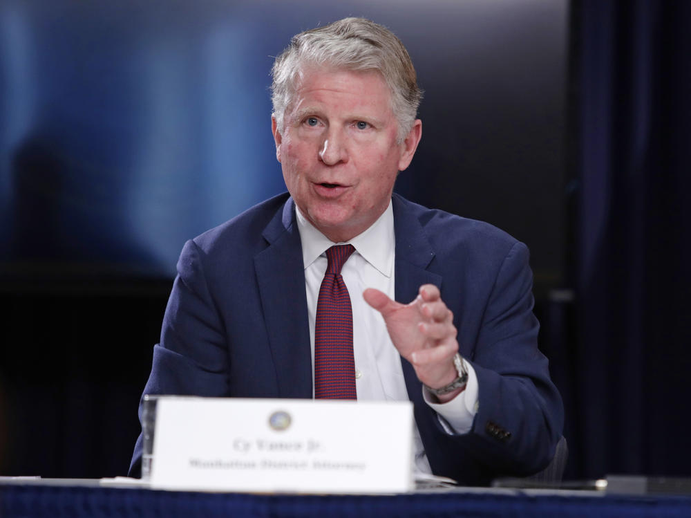 New York County District Attorney Cyrus Vance is stepping down after 12 years in office.