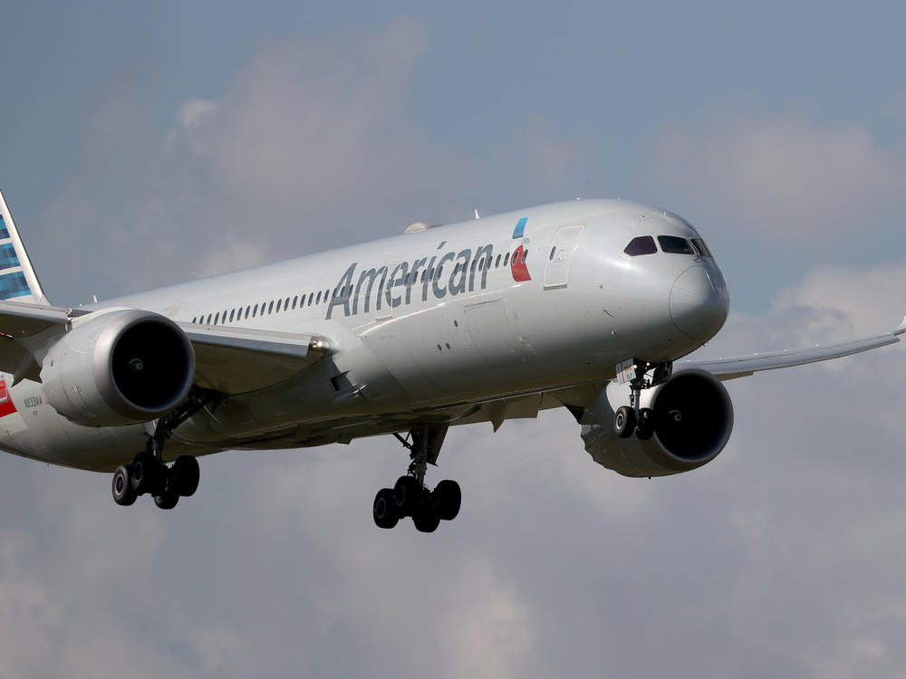 An American Airlines Boeing 787-9 Dreamliner approaches Miami International Airport. In a joint letter, the heads of Boeing and Airbus Americas reportedly called for postponing a planned Jan. 5 rollout of a 5G wireless network.