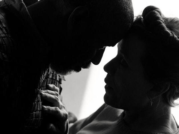 Denzel Washington and Frances McDormand play Shakespeare's famously murderous couple in <em>The Tragedy of Macbeth.</em>