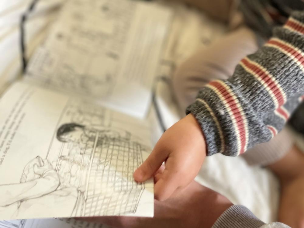 Monear Fatemi was excited to finally find a copy of her favorite childhood book to give to her daughter, 2-year-old Roya. The book is <em>Tight Times</em> by Barbara Shook Hazen and Trina Schart Hyman.