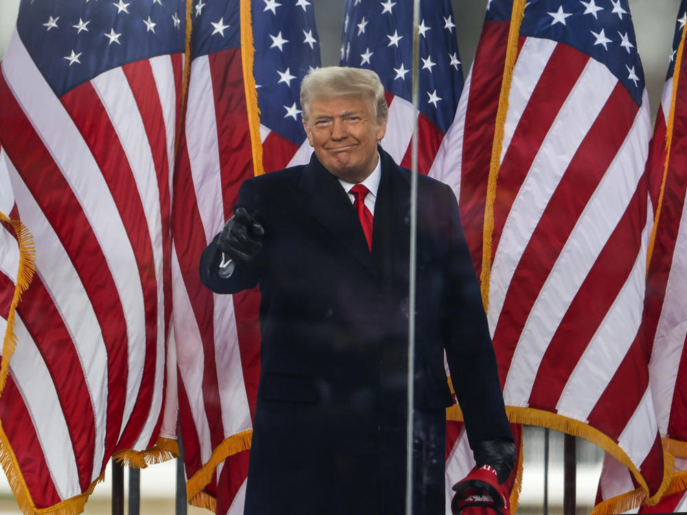Donald Trump at the 