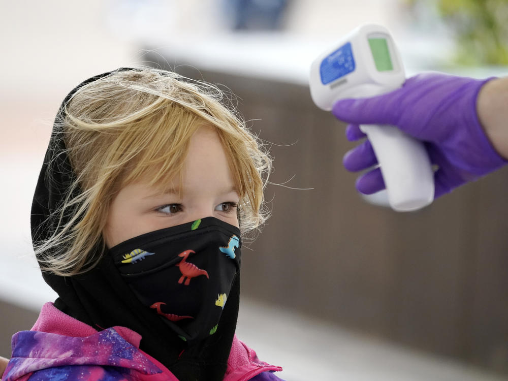 Children have become masters at the temperature check.