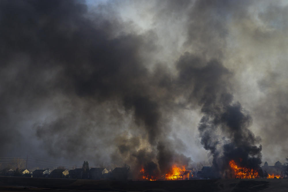 Dec. 30: Louisville, Colo. — Two homes burn after being consumed by wildfire.