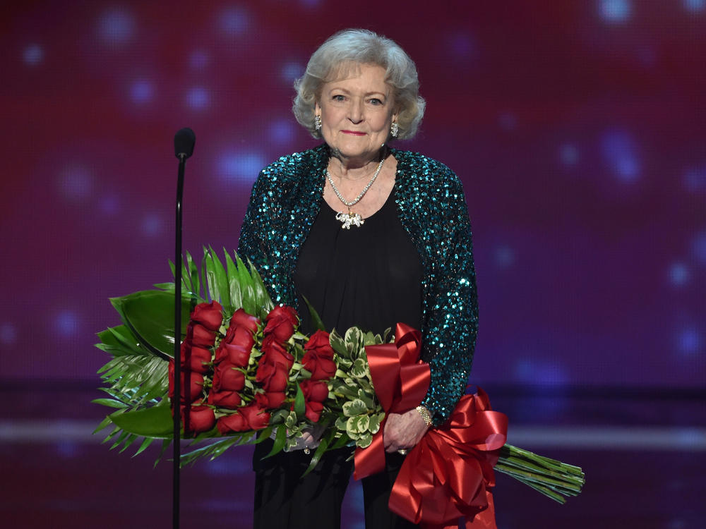 Betty White at the 41st Annual People's Choice Awards in 2015.
