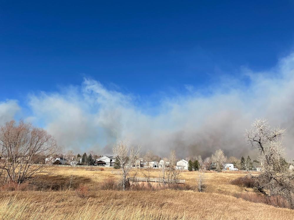 Wildfires in Superior, Colo.