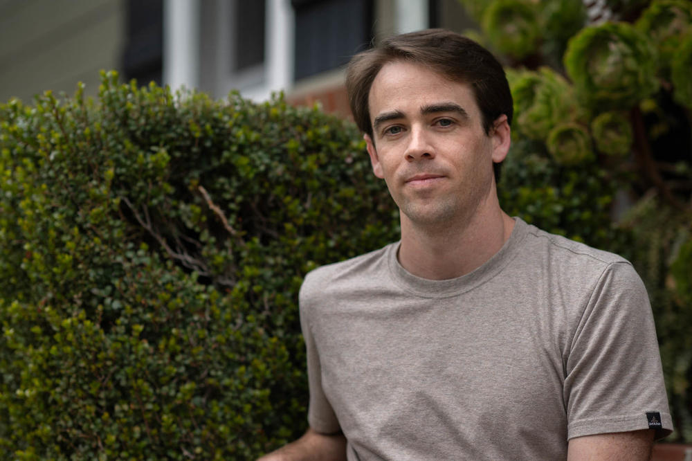 Tyler Shultz watched the trial mostly from afar at his San Francisco apartment. He did show up once, however, during closing arguments and sat in the courthouse's overflow room. He said it provided him with some closure to be able to see the trial live.