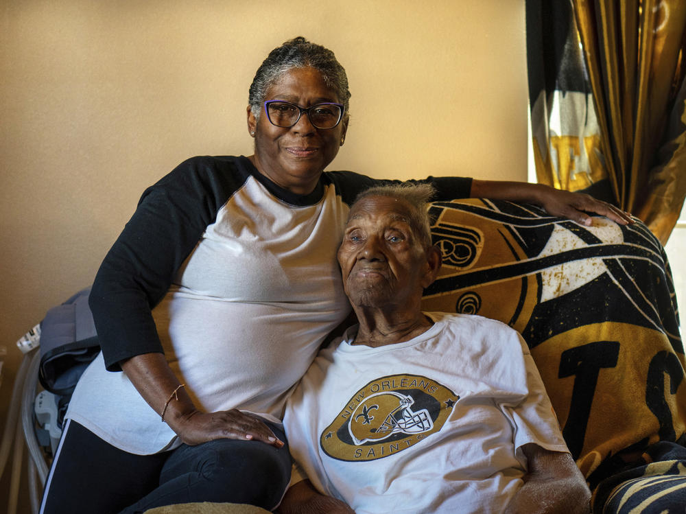 Vanessa Brooks, pictured alongside her father on Sept. 8 — just four days before his most recent birthday — was Brooks' longtime primary caregiver.