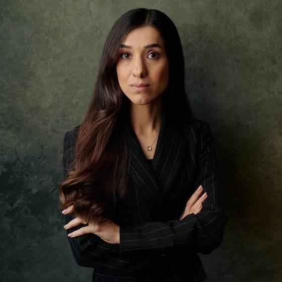 Nadia Murad is the winner of the 2018 Nobel Peace Prize and founder of <a href=