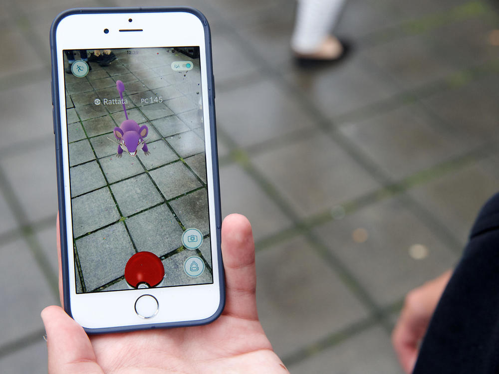 Two Los Angeles Police Department officers were fired for playing the game Pokémon Go instead of responding to a robbery call in 2017. Here, a smartphone displays the Pokémon Go app in 2016.