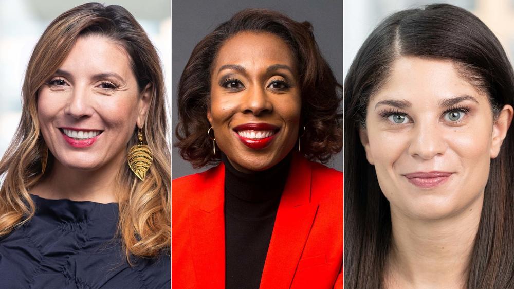 From left: Hosts Lulu Garcia-Navarro, Audie Cornish and Noel King have left NPR recently.