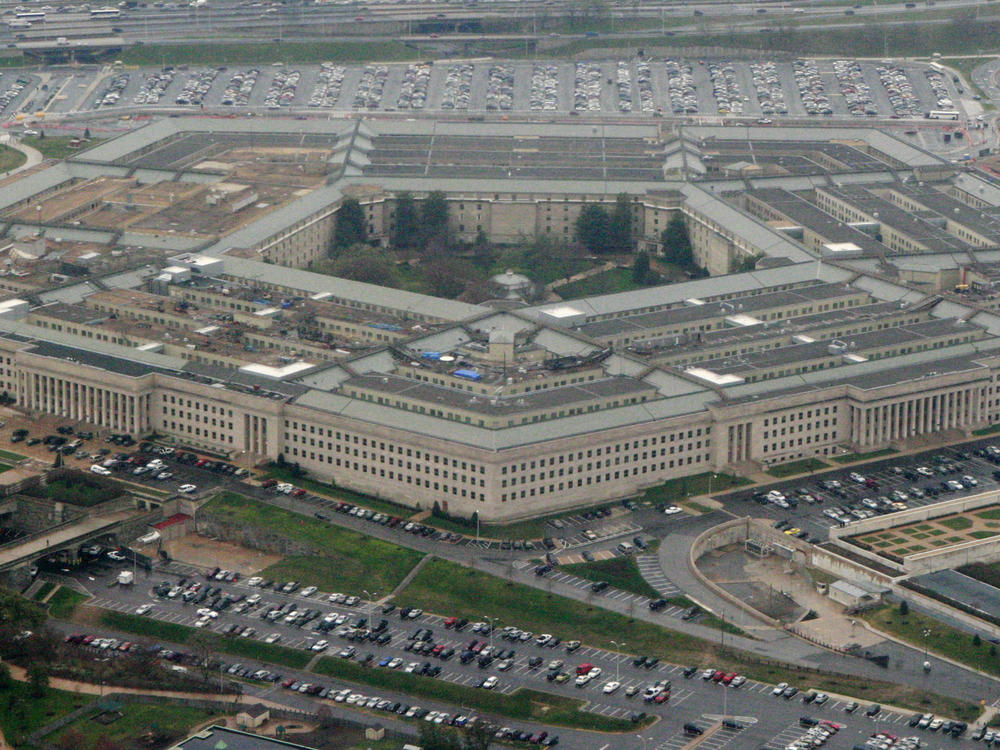 This March 27, 2008, file photo, shows the Pentagon in Arlington, Va. The U.S. Army, for the first time, is offering a maximum enlistment bonus of $50,000 to highly skilled recruits who sign up for six years.
